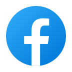 Ein Facebook f Symbol